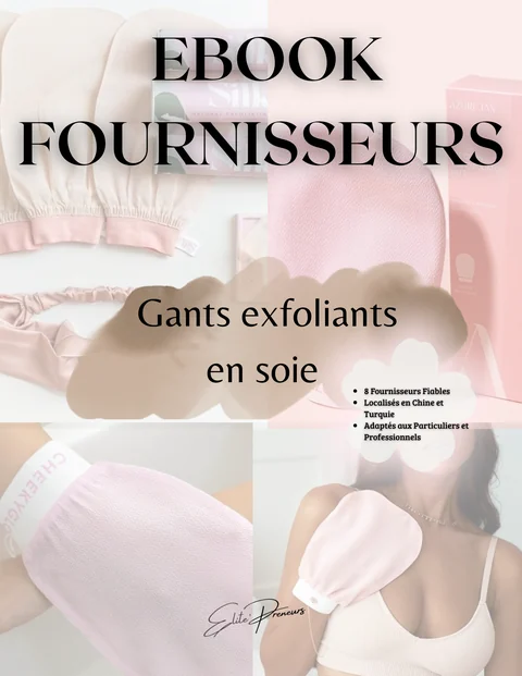 Couverture de Gants exfoliants en soie